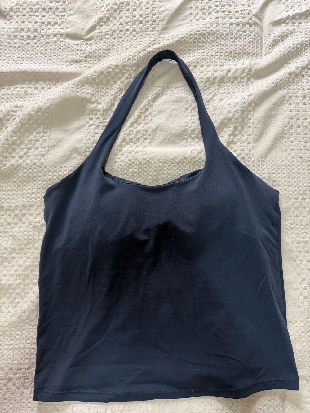 all in motion Navy Performance Halter Sports Tank